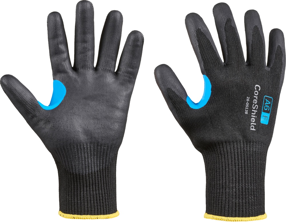 Honeywell Arbeitshandschuhe Nylon/Nitril Schutzhandschuh mit Nitrilschaumbeschichtung, schnittfest ( - Herren / Unisex