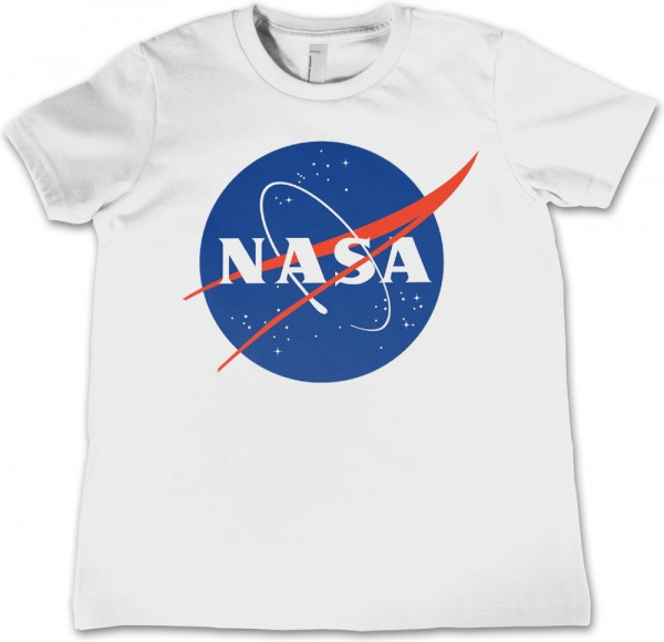 NASA Insignia Kids T-Shirt Kinder White