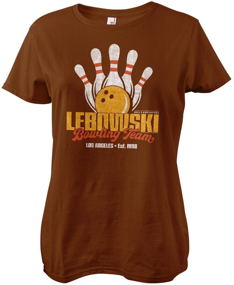 The Big Lebowski Damen Bowling Team Girly Tee - Damen