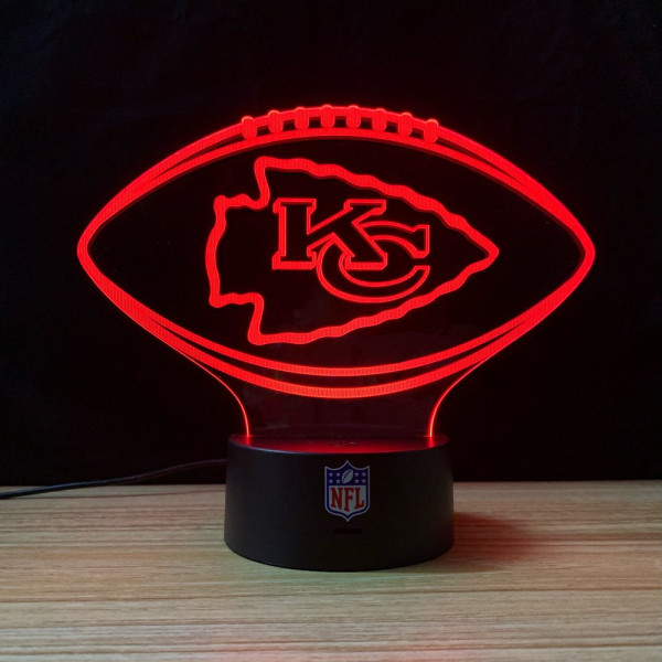 Kansas City Chiefs NFL LED-Licht American Football NFL Rot