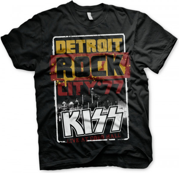 Kiss Detroit Rock City T-Shirt Black