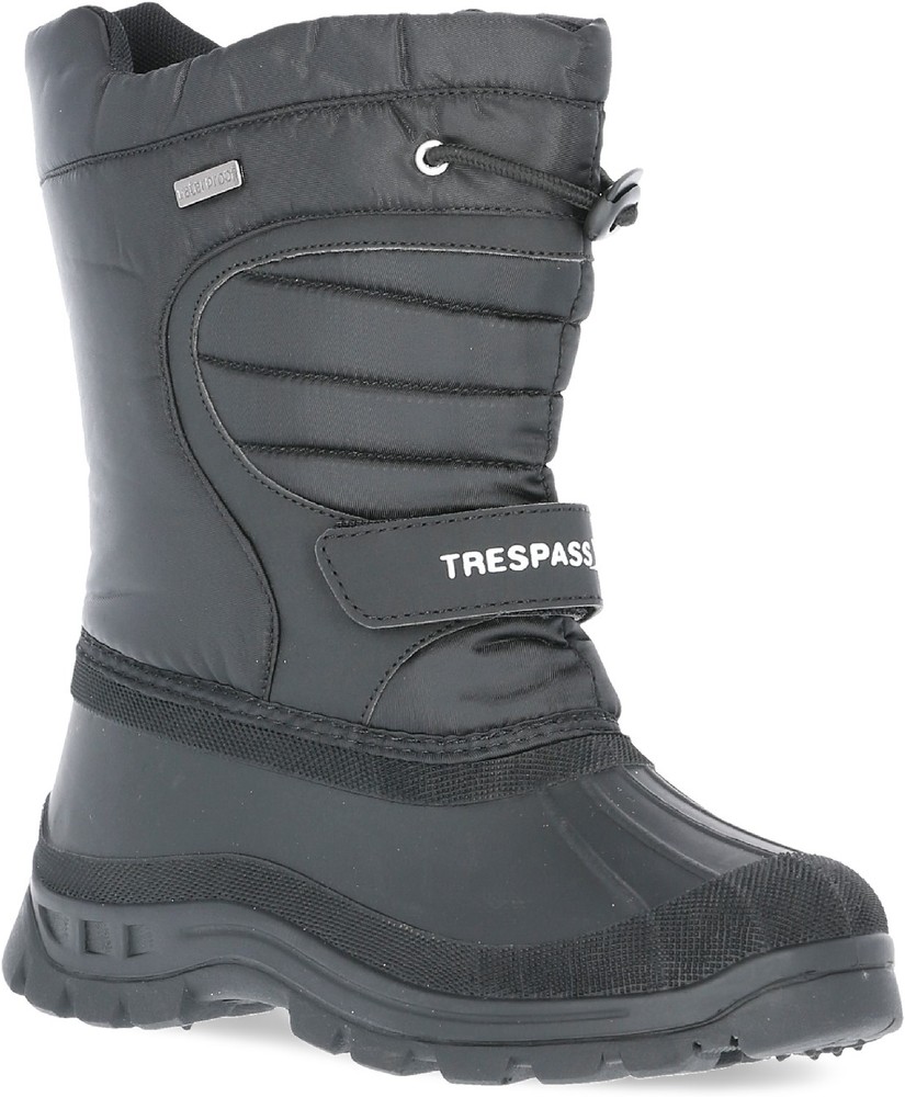 Trespass Winterschuhe Dodo - Unisex Youths Snow Boot Schwarz-40 - Herren / Unisex
