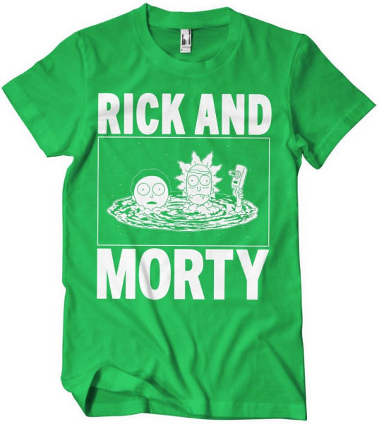 Rick And Morty T-Shirt Green
