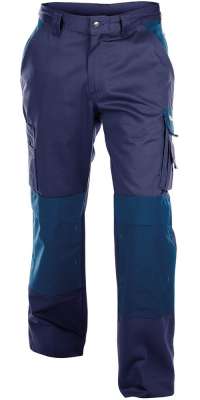 Dassy Zweifarbige Arbeitshose mit Kniepolstertaschen Boston PESCO61 Zementgrau/Schwarz | Pants / Jeans | Men's Clothing | Workwear