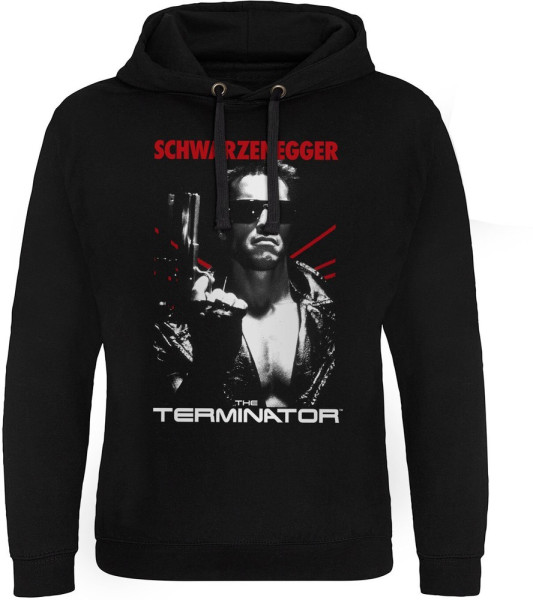 The Terminator Poster Epic Hoodie Black