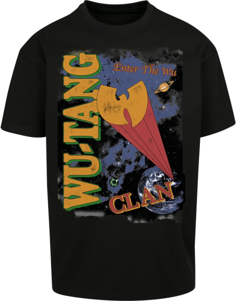 Mister Tee T-Shirt Wu-Tang Clan Enter The Wu Oversize Tee Black