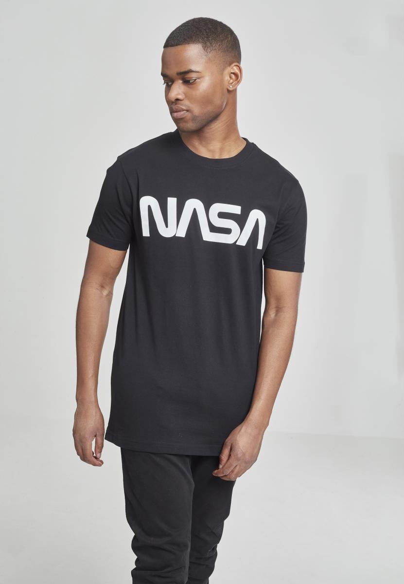 Mister Tee T-Shirt NASA Worm Tee Schwarz - Herren / Unisex