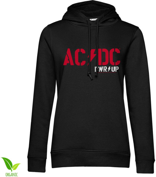 AC/DC Damen Pwr Up Girly Hoodie PS-57-ACDC014-H96-9