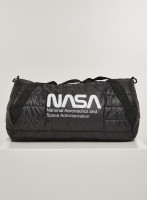 Mister Tee Socken NASA Puffer Duffle Bag Black