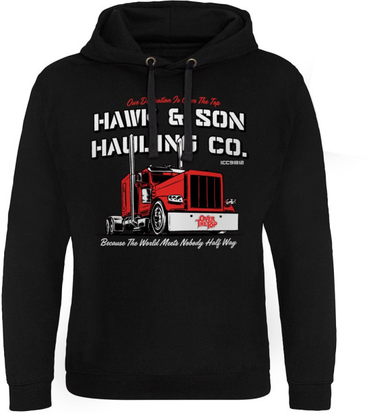 Over the Top Hawk & Son Hauling Co Epic Hoodie Black