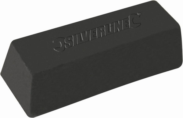 Silverline Schleifzubehör Polierpaste, 500 g Grob-Schwarz