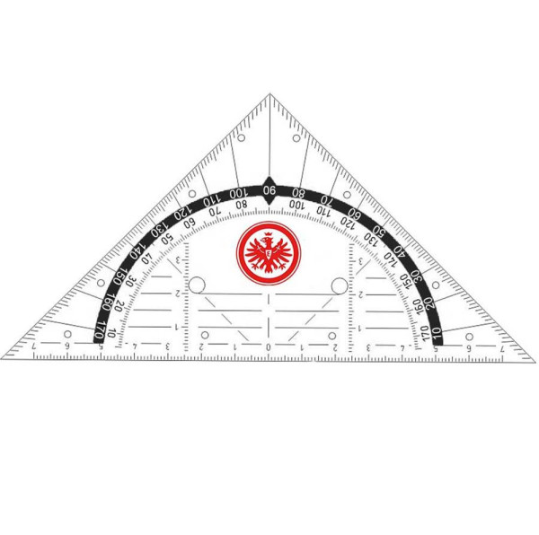 Eintracht Frankfurt Geodreieck Fussball Klar