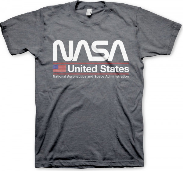 NASA United States T-Shirt Dark-Heather