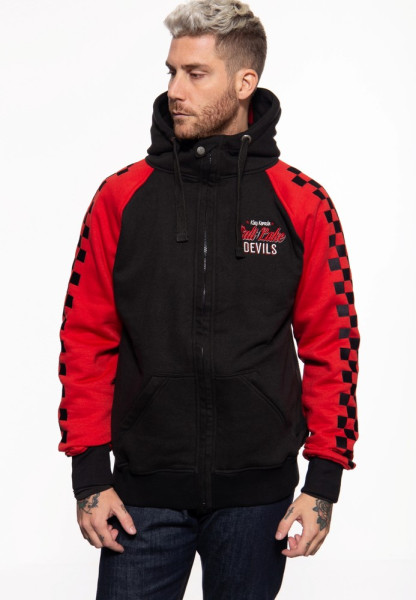 King Kerosin Sweatjacke mit Kapuze Salt Lake Devils