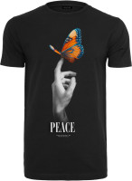 Mister Tee T-Shirt Peace Butterfly Tee
