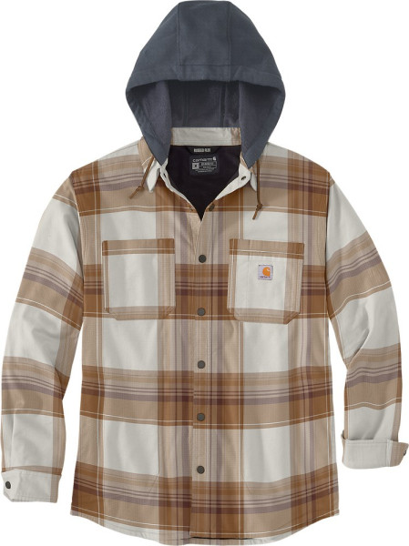 Carhartt Jacke Flannel Sherpa-Lined Shirt Jac Carhartt® Brown