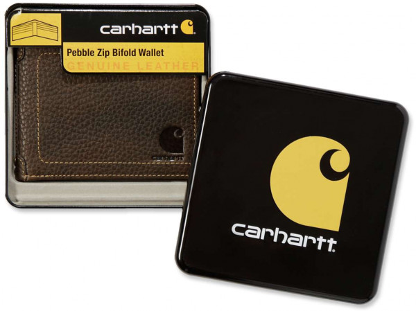 Carhartt Herren Geldbörse Pebble Zip Bifold Wallet Carhartt® Braun