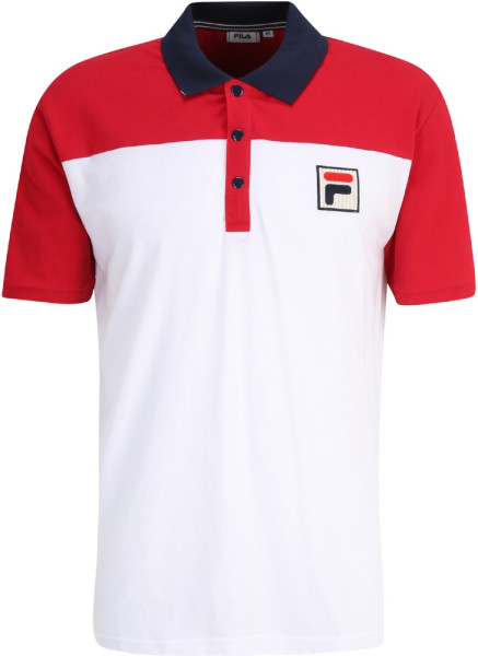 Fila Poloshirt Lianshan Blocked Polo Shirt