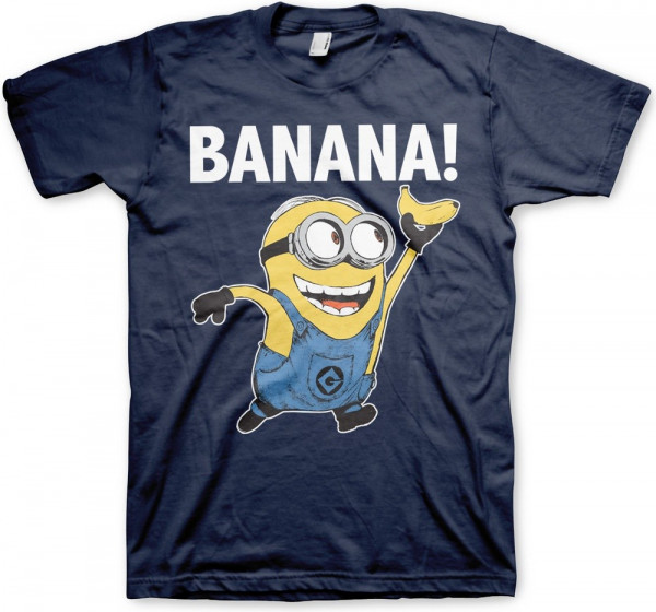 Minions Banana! T-Shirt Navy