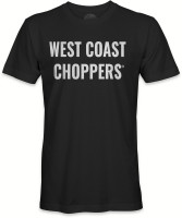 WCC West Coast Choppers T-Shirt Famous Black
