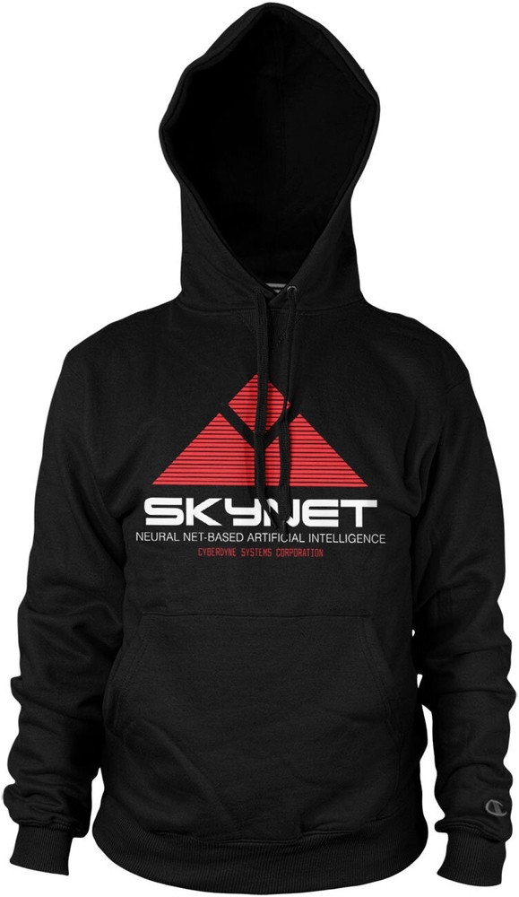 The Terminator - Skynet Hoodie Schwarz - Herren / Unisex