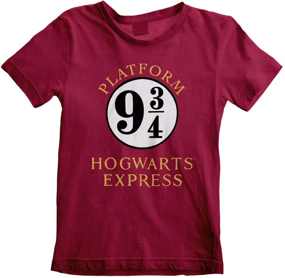 Harry Potter - Hogwarts Express (Kids) Jungen Kinder T-Shirt Maroon - Herren / Unisex