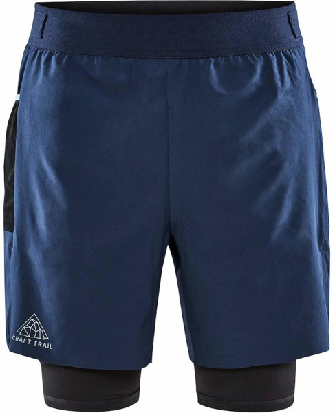 Craft Shorts PRO Trail 2in1 Blue 194597