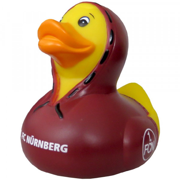 1. FC Nürnberg Kinder Badeente Hoodie Fussball Braun/Gelb