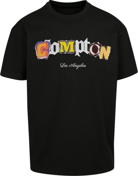 MT Upscale T-Shirt Compton L.A. Oversize Tee Black