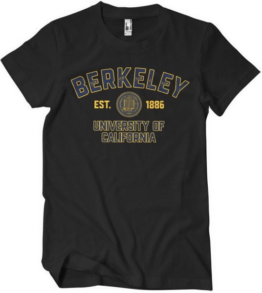 Berkeley University of California Est 1886 T-Shirt Black