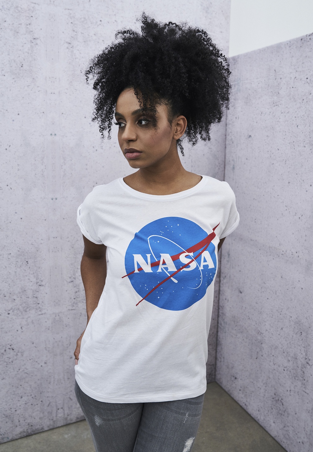 white nasa shirt womens