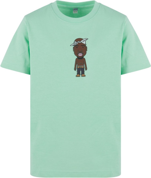 Mister Tee Kinder Kids LA Sketch Tee MTK217 Neomint-122/128