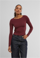 Urban Classics Damen Ladies Slim Fit Longsleeve TB7721