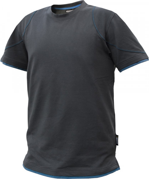 Dassy T-Shirt Kinetic COSPA04 Anthrazitgrau/Azurblau