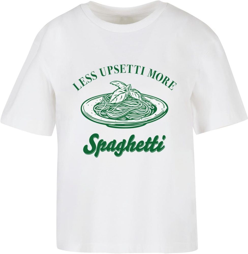 Miss Tee Damen T-Shirt Less Upsetti Tee MST128 - Damen