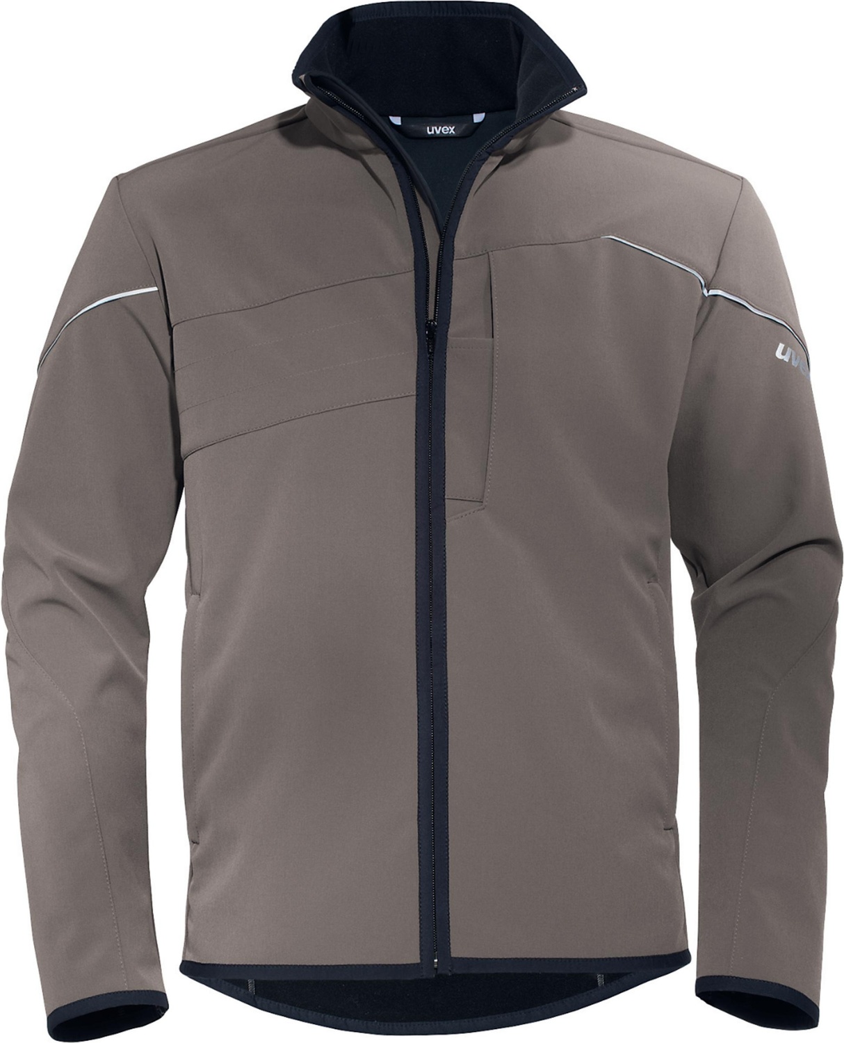 Uvex Softshelljacke Perfexxion Braun, Kiesel (17209) Jackets