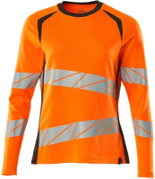 Mascot Damen T-Shirt, Langarm Accelerate Safe 19091-771 Hi-vis Orange/Dunkelanthrazit-S