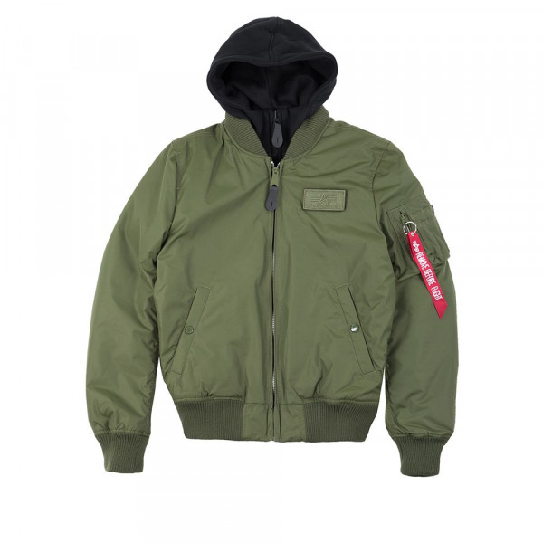 Alpha Industries Damen Jacke MA-1 D-Tec BN Women Dark Green