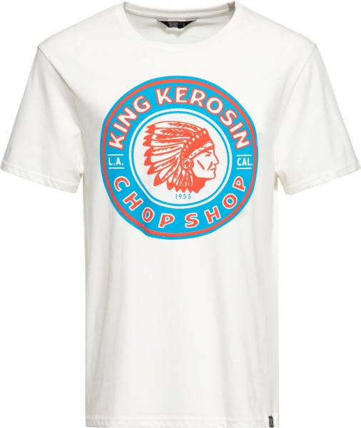 King Kerosin Chop Shop T-Shirt Weiß