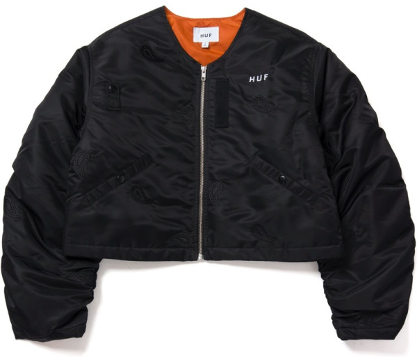 HUF Paisley Satin Bomber WJK0025