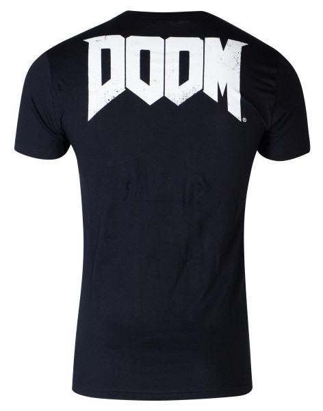 Doom - Retro - Helmet Icon Men's T-shirt Black