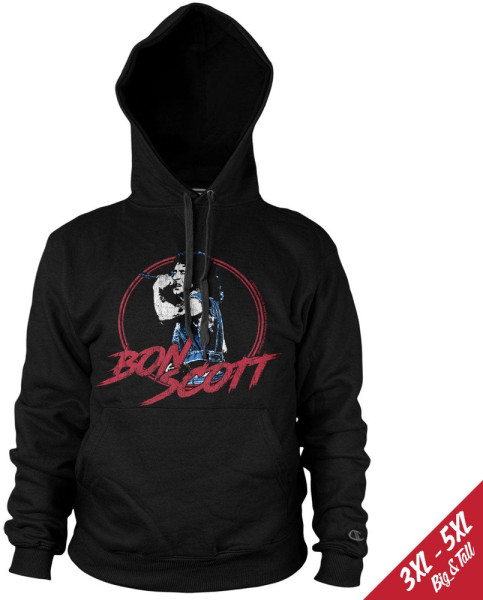 AC/DC Bon Scott Live Big Tall Hoodie PS-3-BSCT001-H94-9
