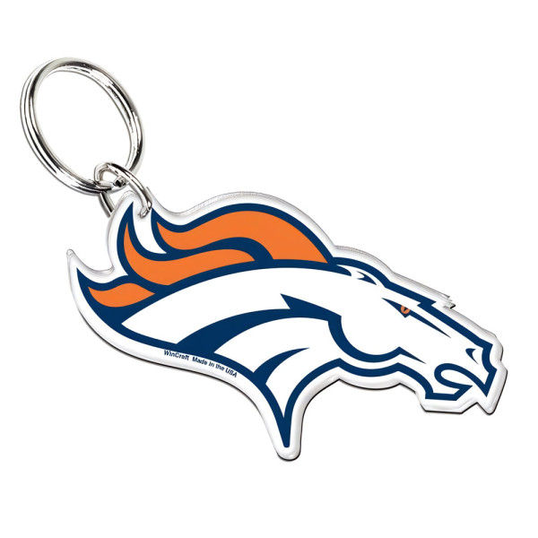 Denver Broncos Schlüsselanhänger Acryl American Football Weiß