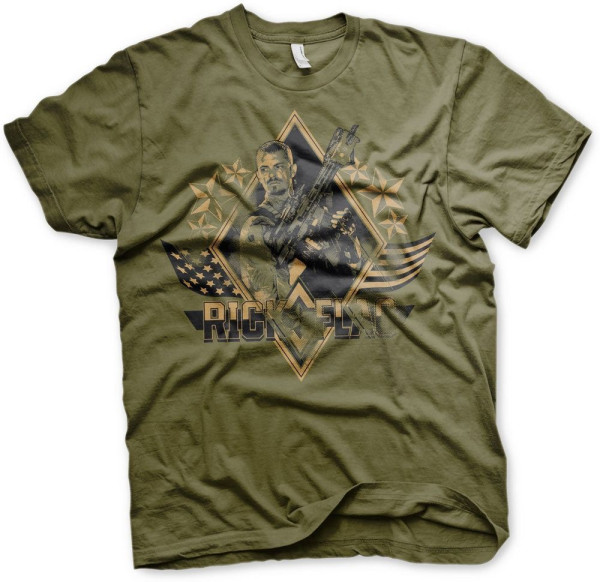 Suicide Squad Rick Flag T-Shirt WB-1-SS007-H66-4