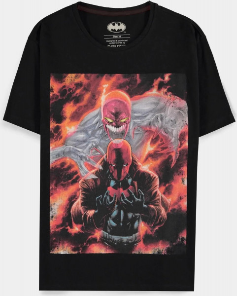 Warner - Red Hood - Graphic - Men's Short Sleeved T-shirt Black