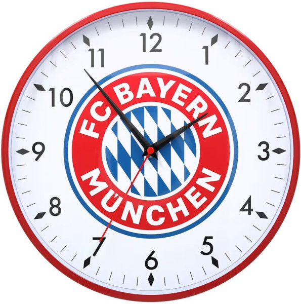 FC Bayern München Wanduhr 35220