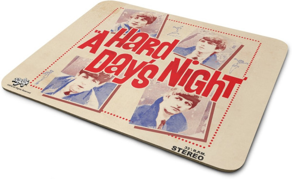 The Beatles Beatles A Hard Days Night Mouse Pad Brown