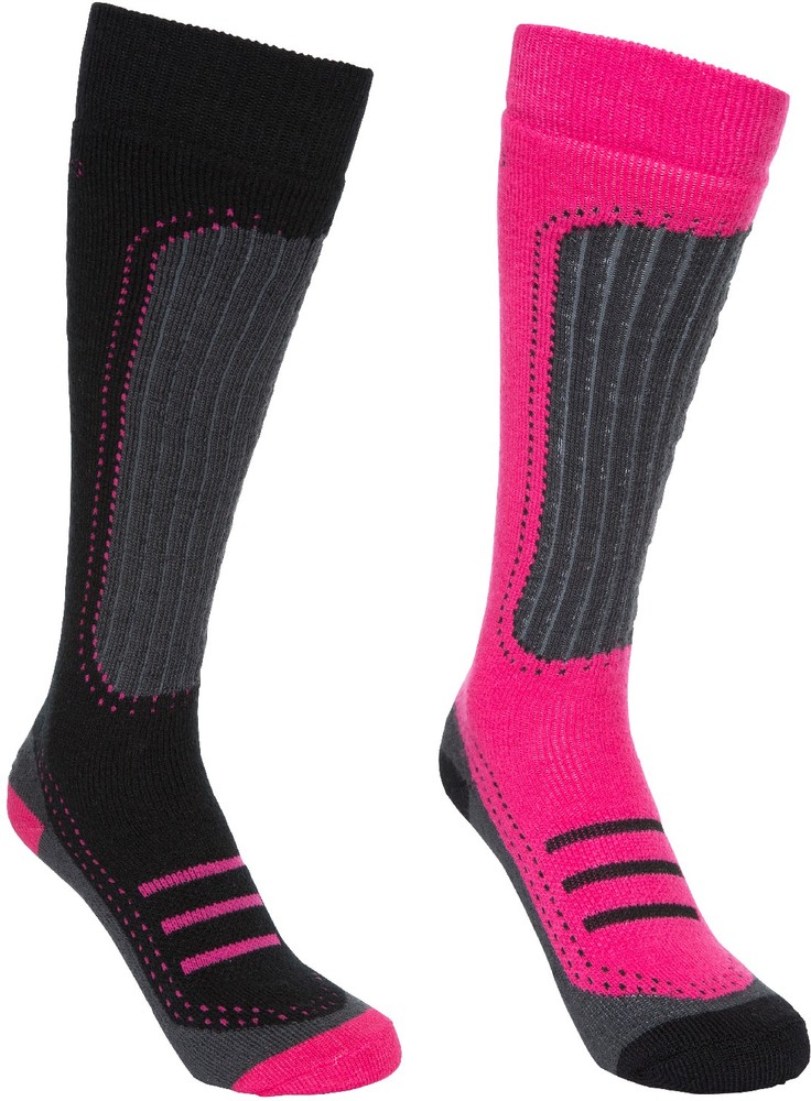 Trespass Damen Socken Janus Ii - Female Ski Sock (2 Pair Pack) - Damen