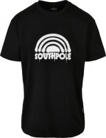 Southpole Spray Logo Tee Black