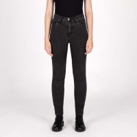 Knox Damen Motorrad Jeanshose Women'S Colton Skinny Short 69304 Black-M/12